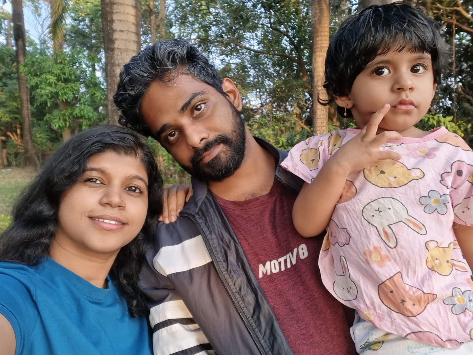 Arjun, Gayathri, and Nainika from 2025.