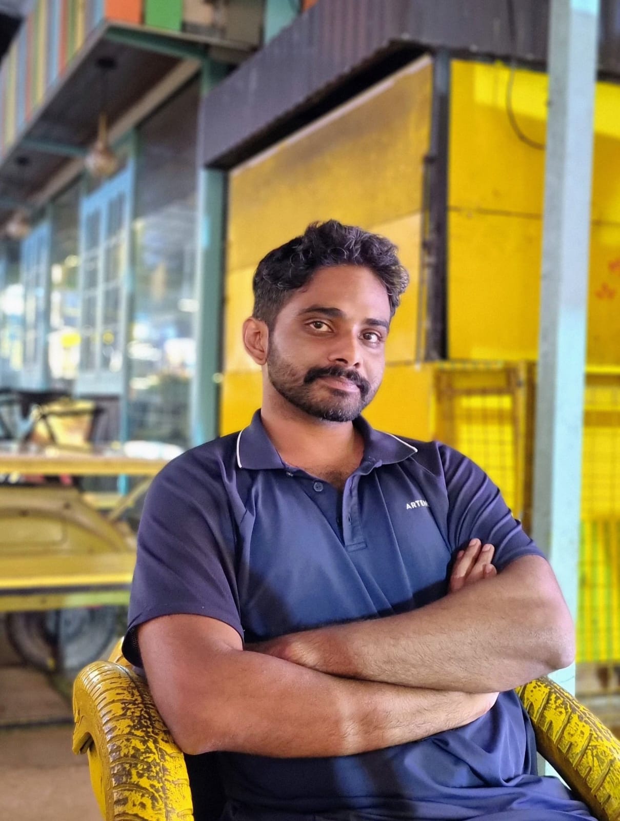 A photo of Arjun Velliyidathu, author of Reasoned Perspectives